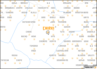 map of Chʼirkʼī