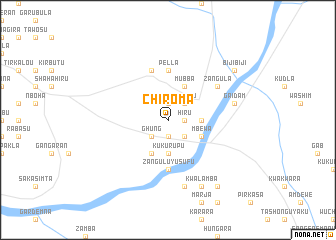 map of Chiroma