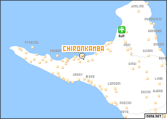 map of Chironkamba