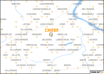 map of Chiron