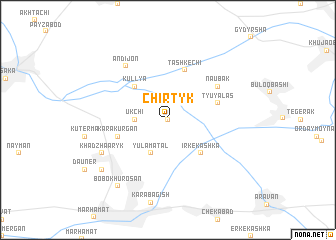 map of Chirtyk