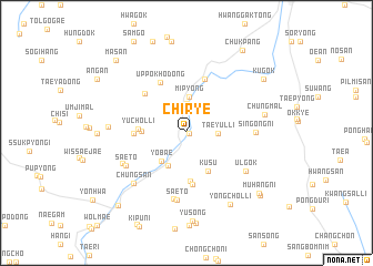 map of Chirye