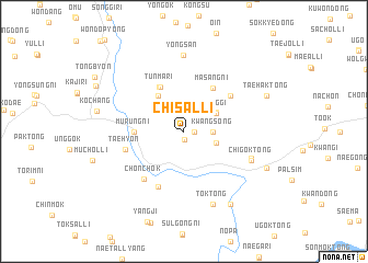 map of Chisal-li