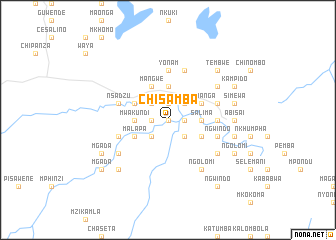 map of Chisamba