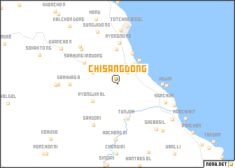 map of Chisang-dong