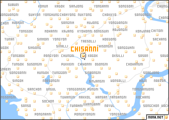 map of Chisan-ni