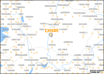 map of Chisan