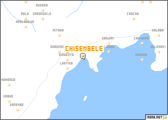 map of Chisembele