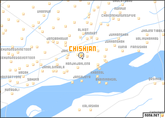 map of Chishiān