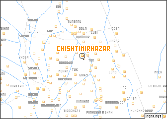 map of Chishti Mīr Hazār