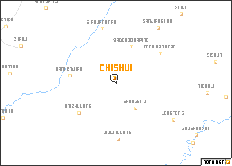 map of Chishui