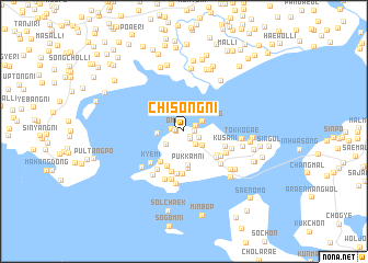 map of Chisŏng-ni