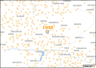 map of Chiso