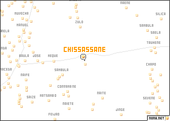 map of Chissassane