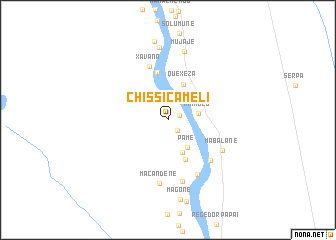 map of Chissicameli