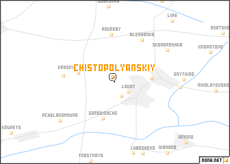 map of Chistopolyanskiy