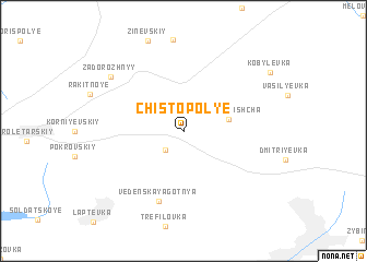 map of Chistopol\