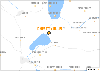 map of Chistyy Ulus