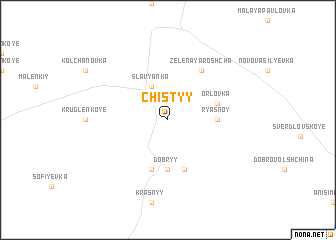 map of Chistyy