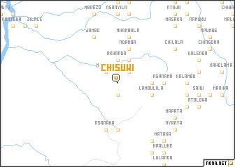 map of Chisuwi