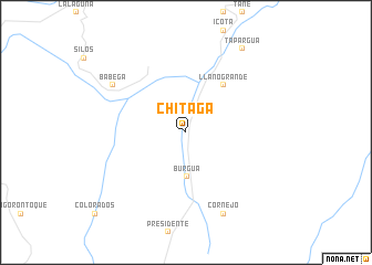 map of Chitagá