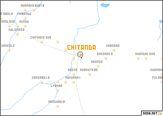 map of Chitanda