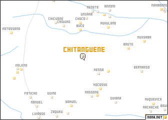 map of Chitanguene