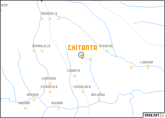 map of Chitanta