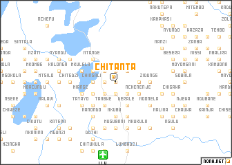 map of Chitanta