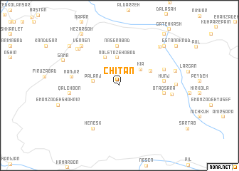 map of Chītan