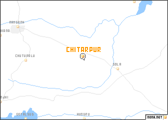 map of Chitarpur