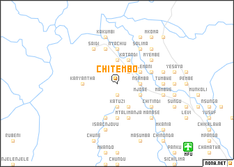 map of Chitembo