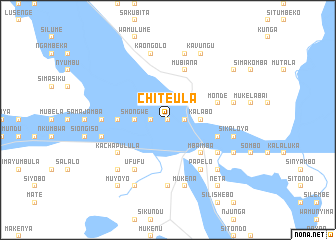 map of Chiteula