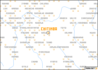 map of Chitimba