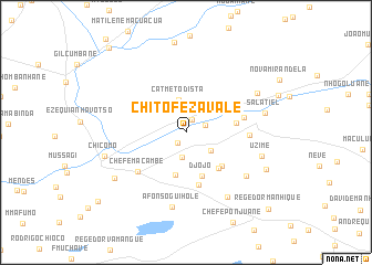 map of Chitofe Zavale
