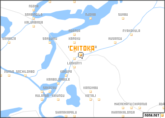 map of Chitoka