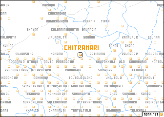 map of Chitrāmāri