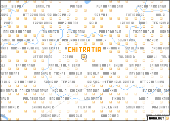 map of Chitrātia