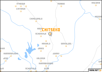 map of Chitseko