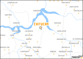 map of Chitucán