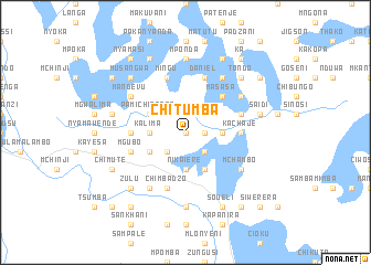 map of Chitumba