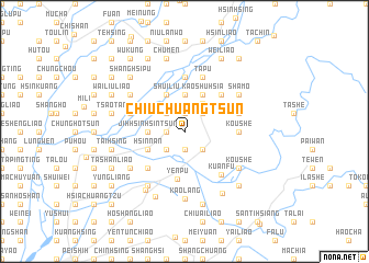 map of Chiu-chuang-ts\