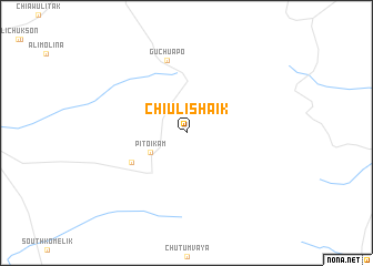 map of Chiuli Shaik