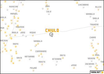 map of Chiulo
