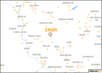 map of Chiuri