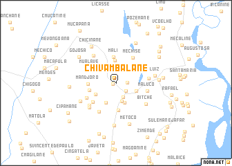 map of Chivambalane