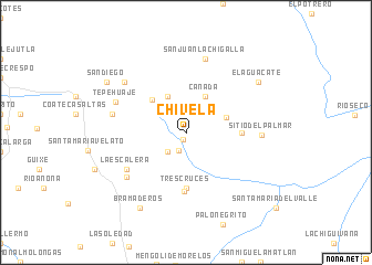 map of Chivela