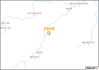 map of Chivé