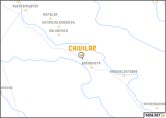 map of Chivilar