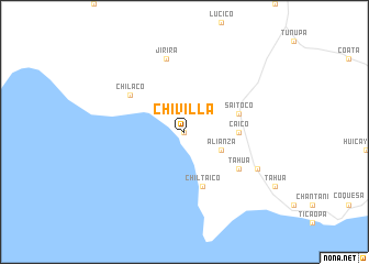 map of Chivilla